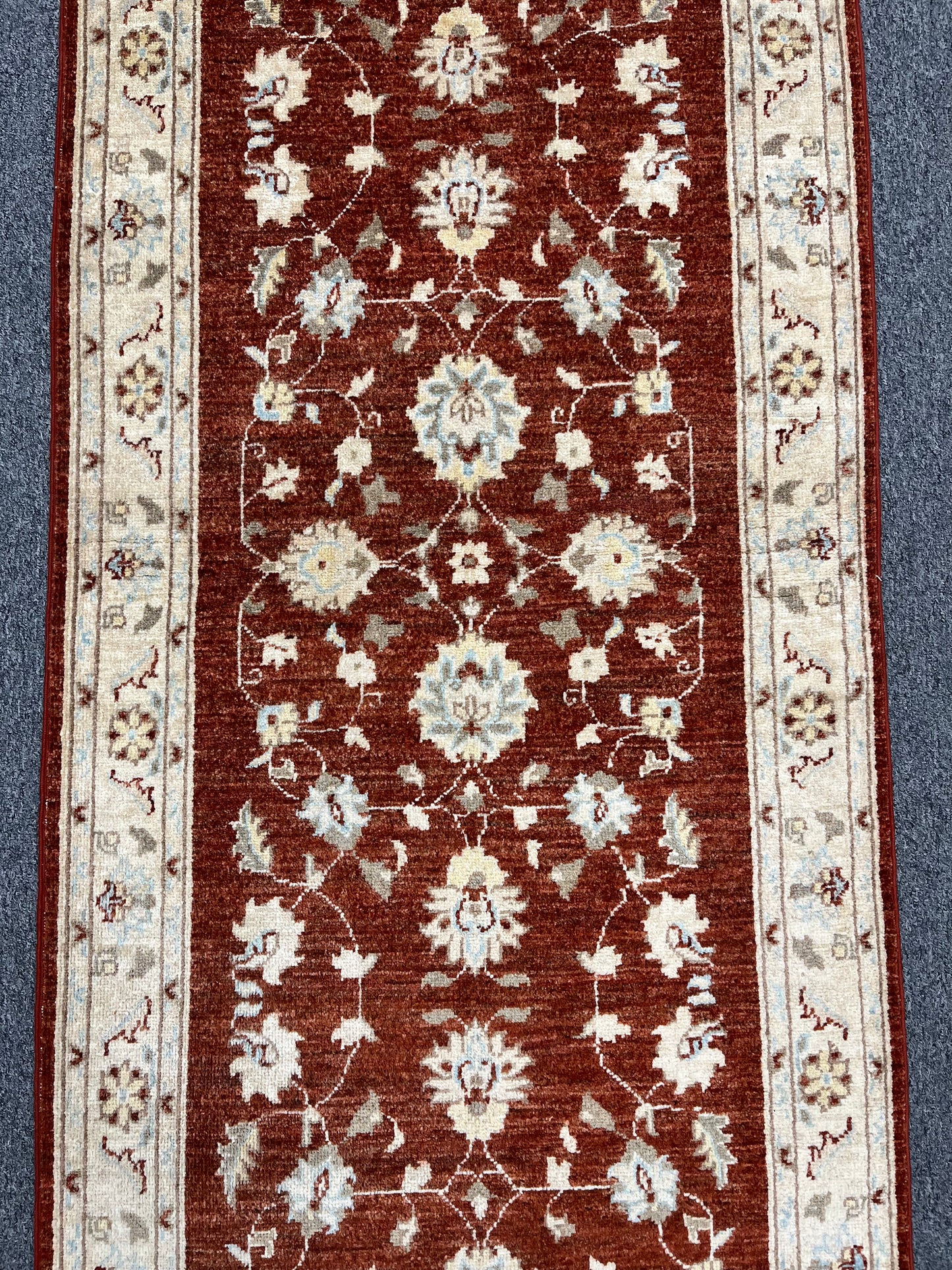 Oushak 2' 8"X10' Handmade Wool Runner Rug # 14240