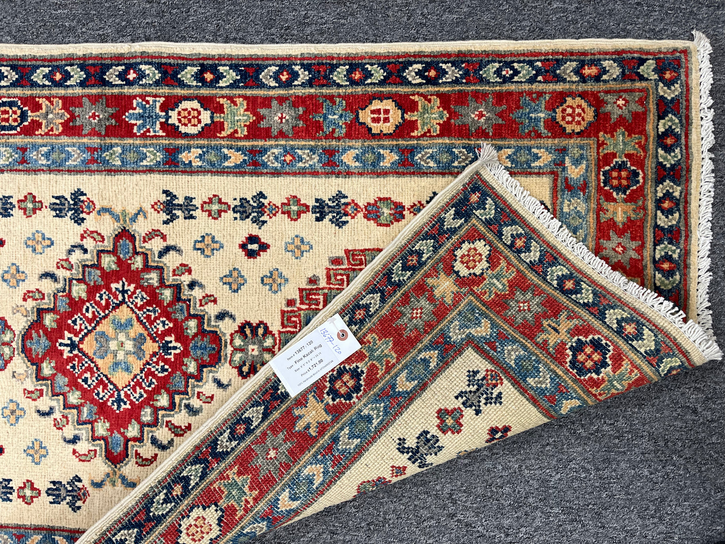 Kazak Tribal 2' 8"X10' Handmade Wool Runner Rug # 13677