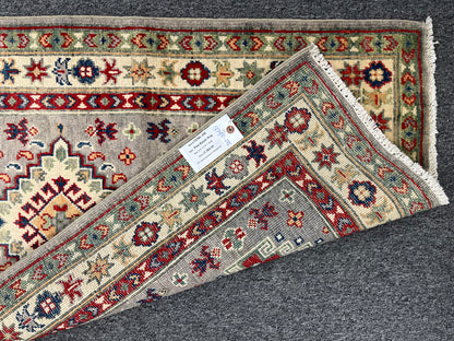 Kazak Tribal 2' 6"X7' Handmade Wool Runner Rug # 13784