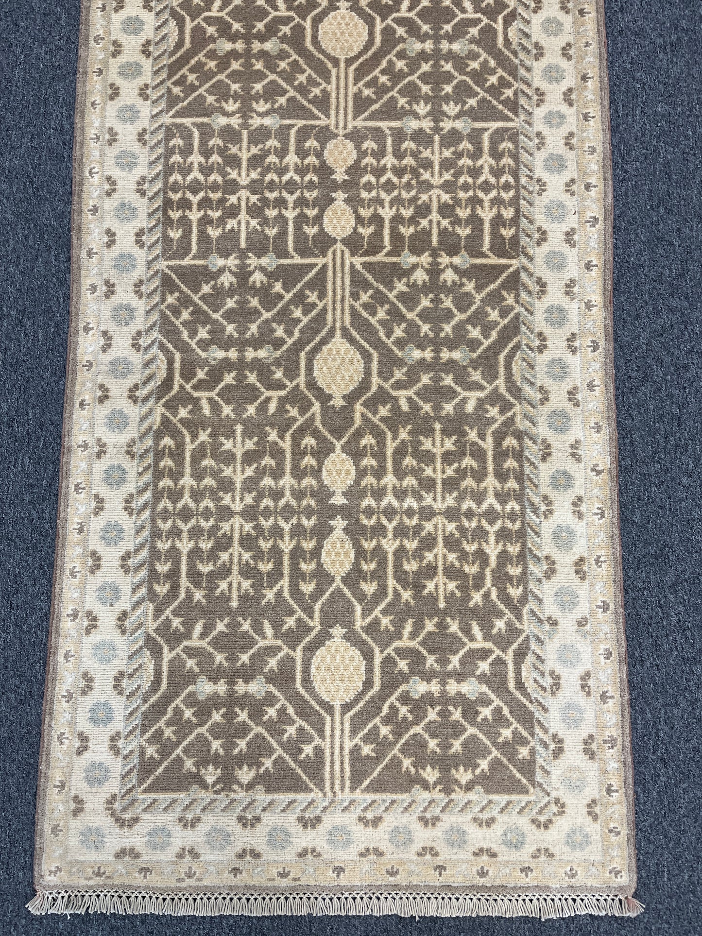 Oushak Runner 2' 8"X10' Handmade Wool Rug # 11567