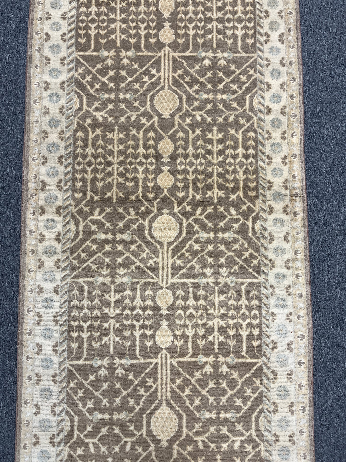 Oushak Runner 2' 8"X10' Handmade Wool Rug # 11567