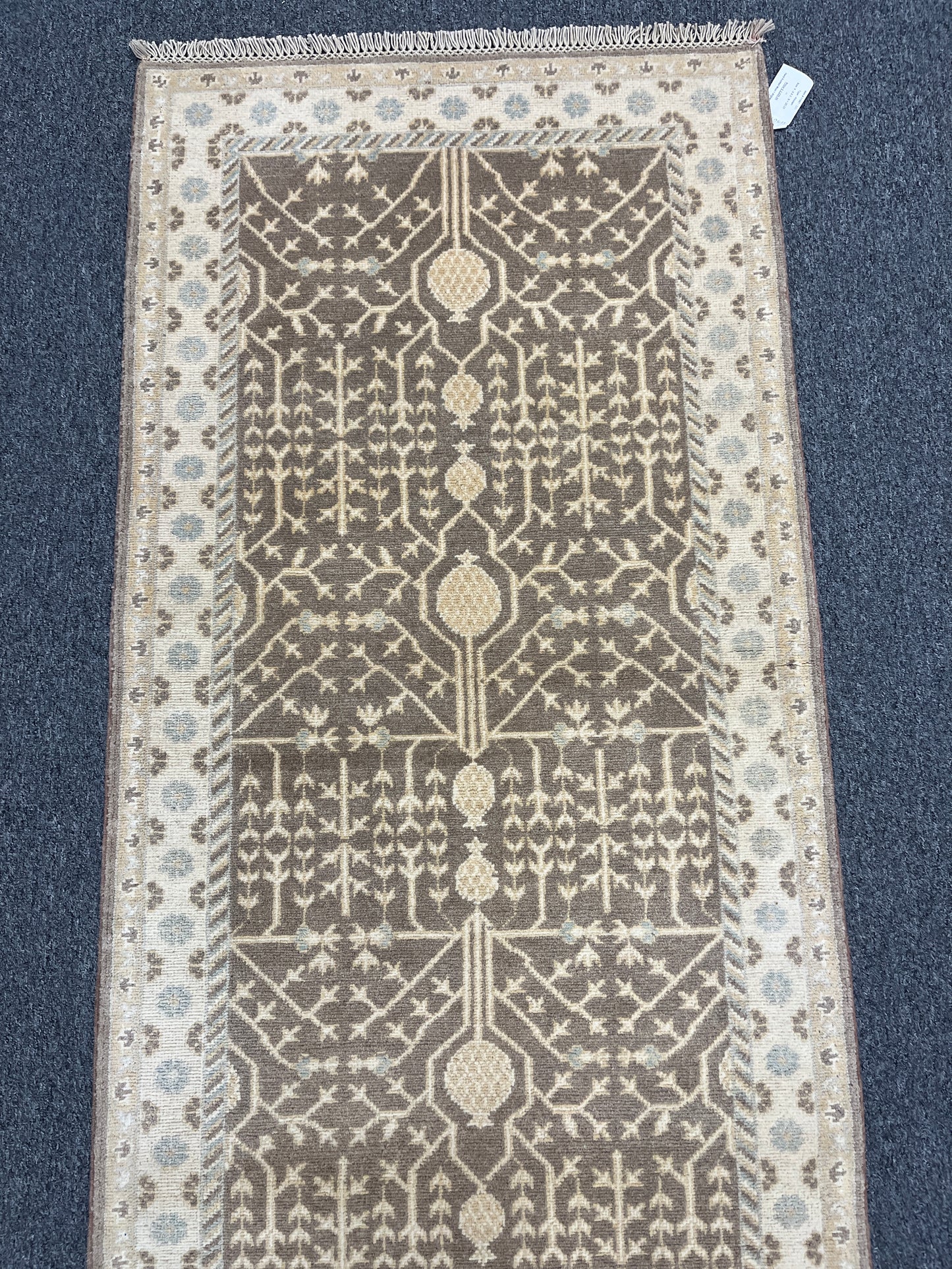 Oushak Runner 2' 8"X10' Handmade Wool Rug # 11567