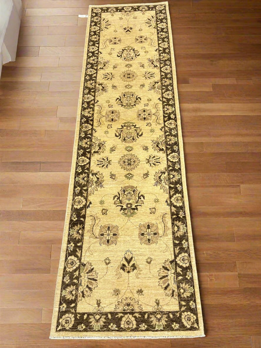 Oushak Ziegler 2' 7"X10' Handmade Wool Runner Rug # 10521