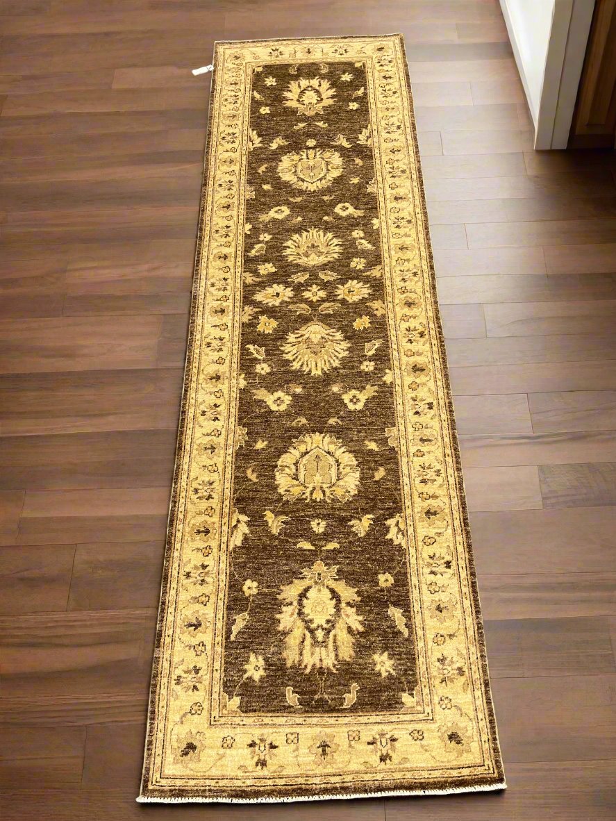 Oushak Ziegler 2' 9"X10' Handmade Wool Runner Rug # 10576