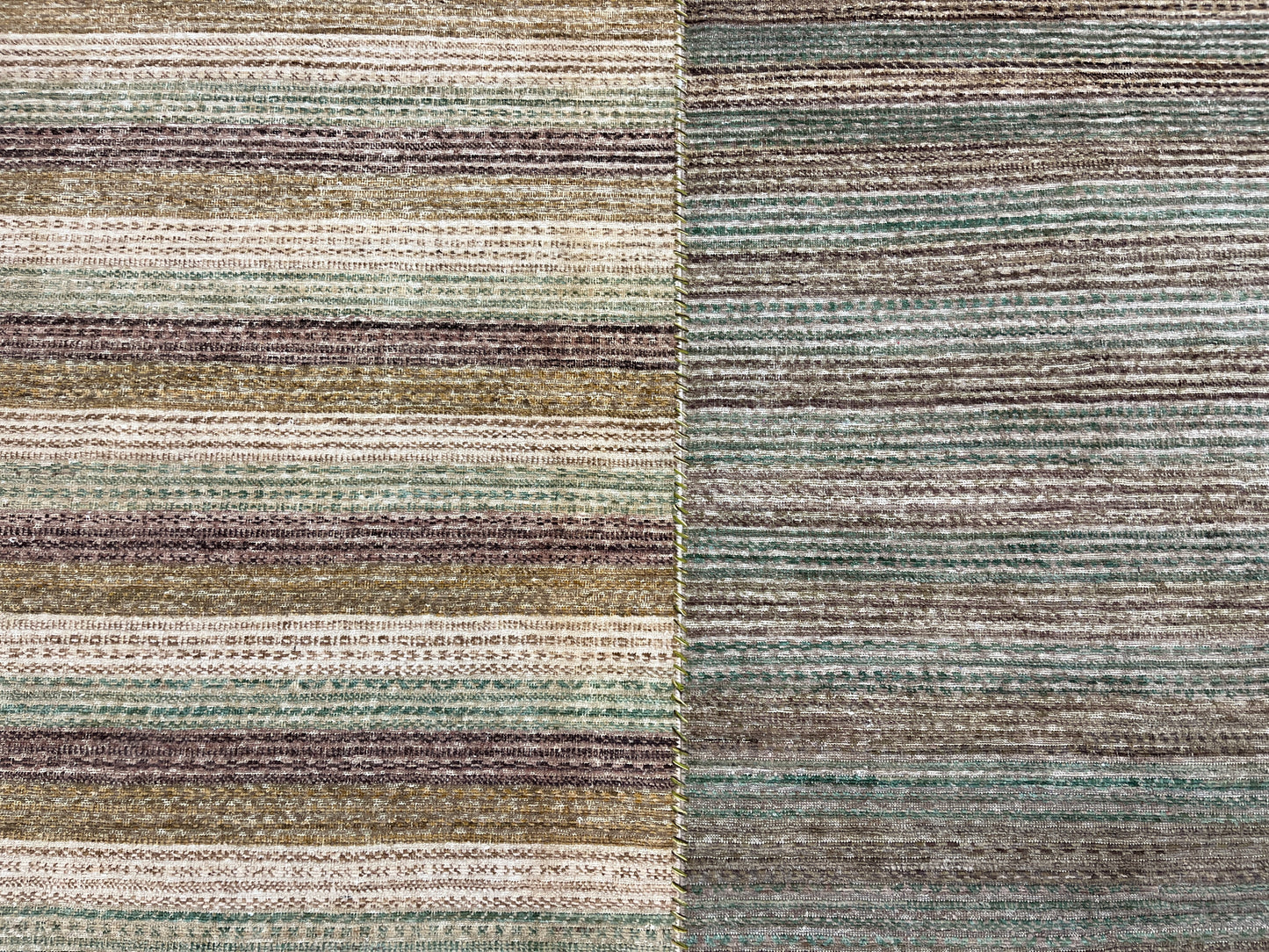 Striped Design Modern Gabbeh 8X10 Handmade Wool Rug # 9269