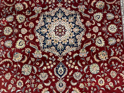 9X12 Pak Persien Keshan Handmade Wool Rug