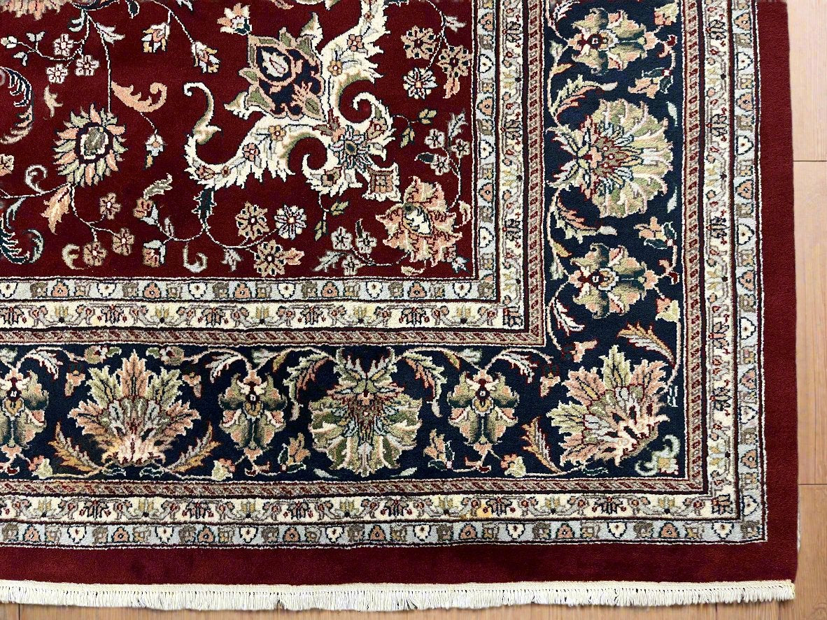 9X12 Pak Persien Keshan Handmade Wool Rug