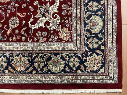 9X12 Pak Persien Keshan Handmade Wool Rug # 14559