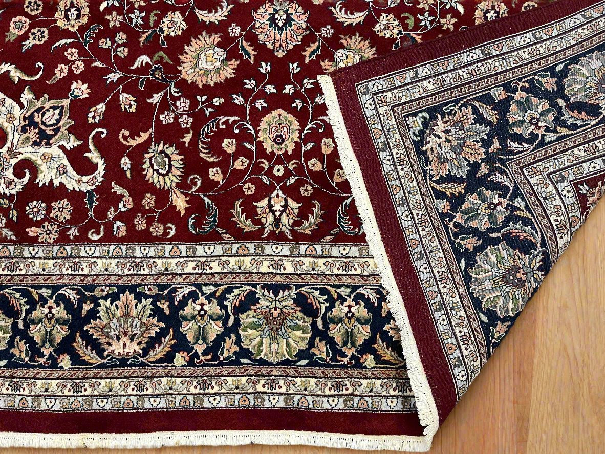 9X12 Pak Persien Keshan Handmade Wool Rug # 14559