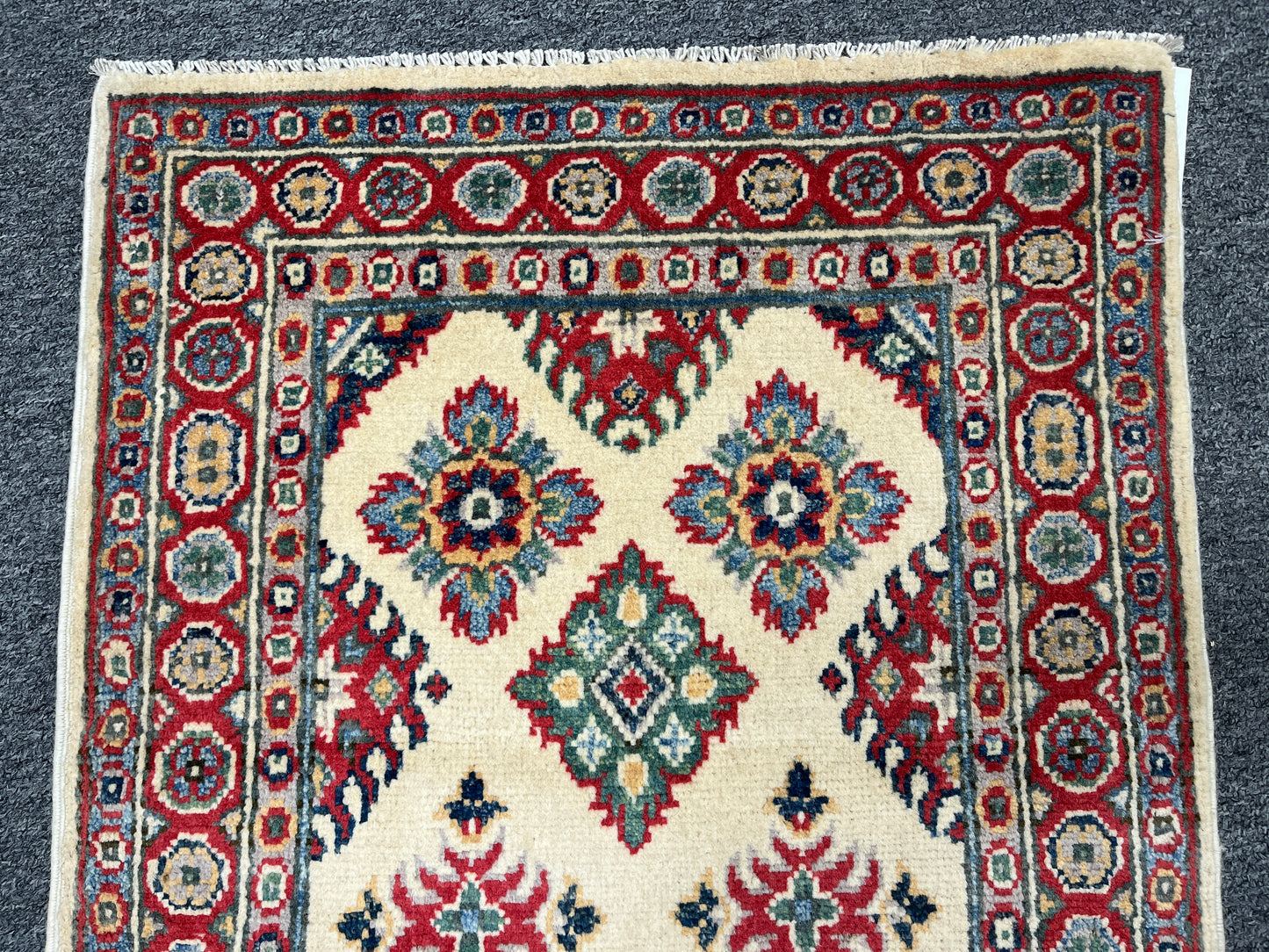 2X3 Kazak Handmade Wool Tribal Rug # 14482