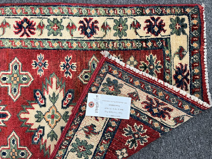 2X3 Kazak Handmade Wool Tribal Rug # 14480