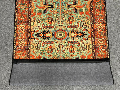 Floral Machine Washable Area Rug