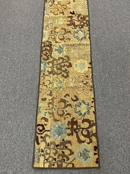 2' X 11' Egyptian antique style Handmade wool Runner