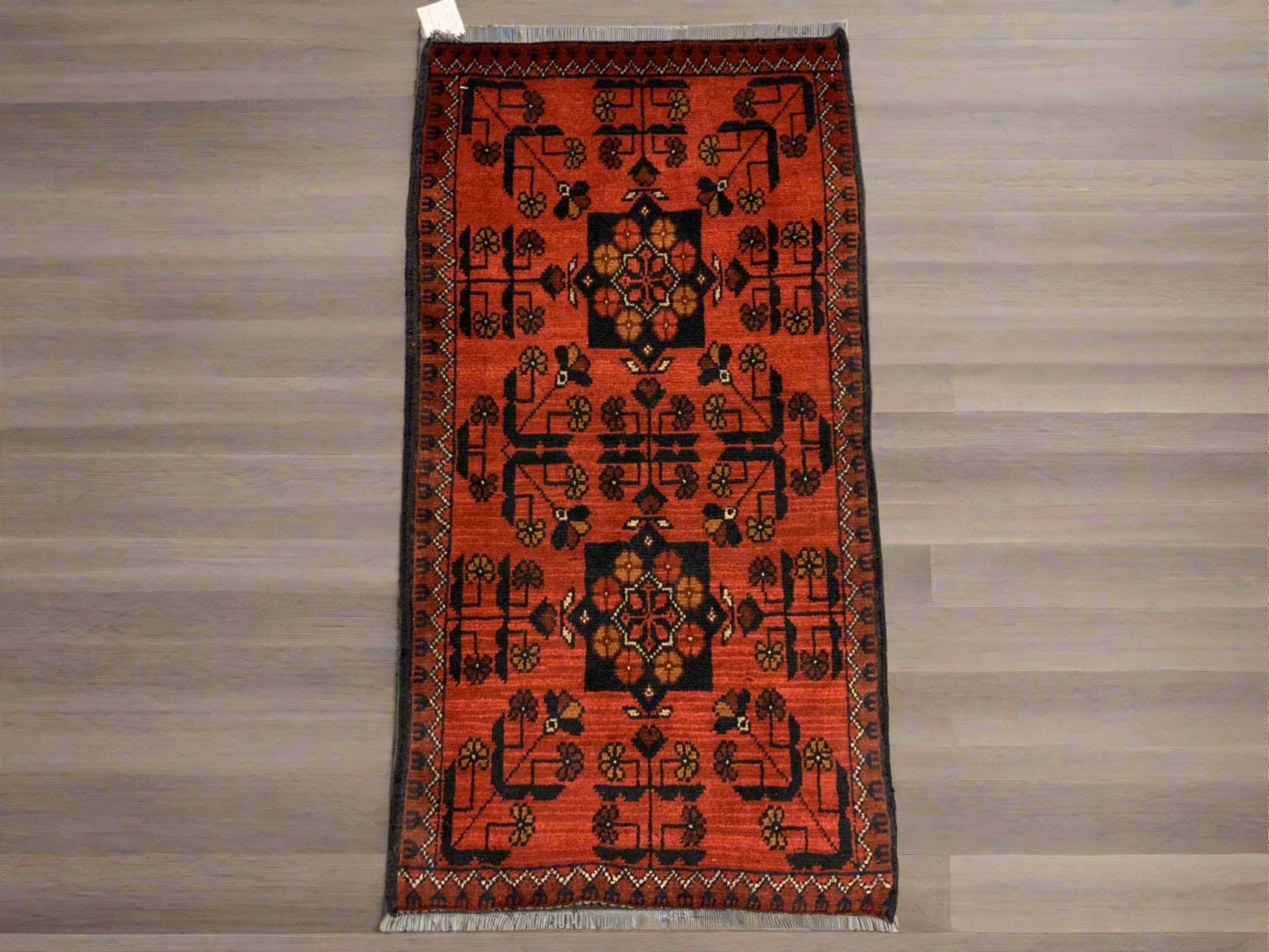 2 X 3 Khall Tribal Handmade Wool Rug # 12371