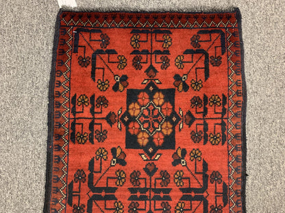 2 X 3 Khall Tribal Handmade Wool Rug # 12371