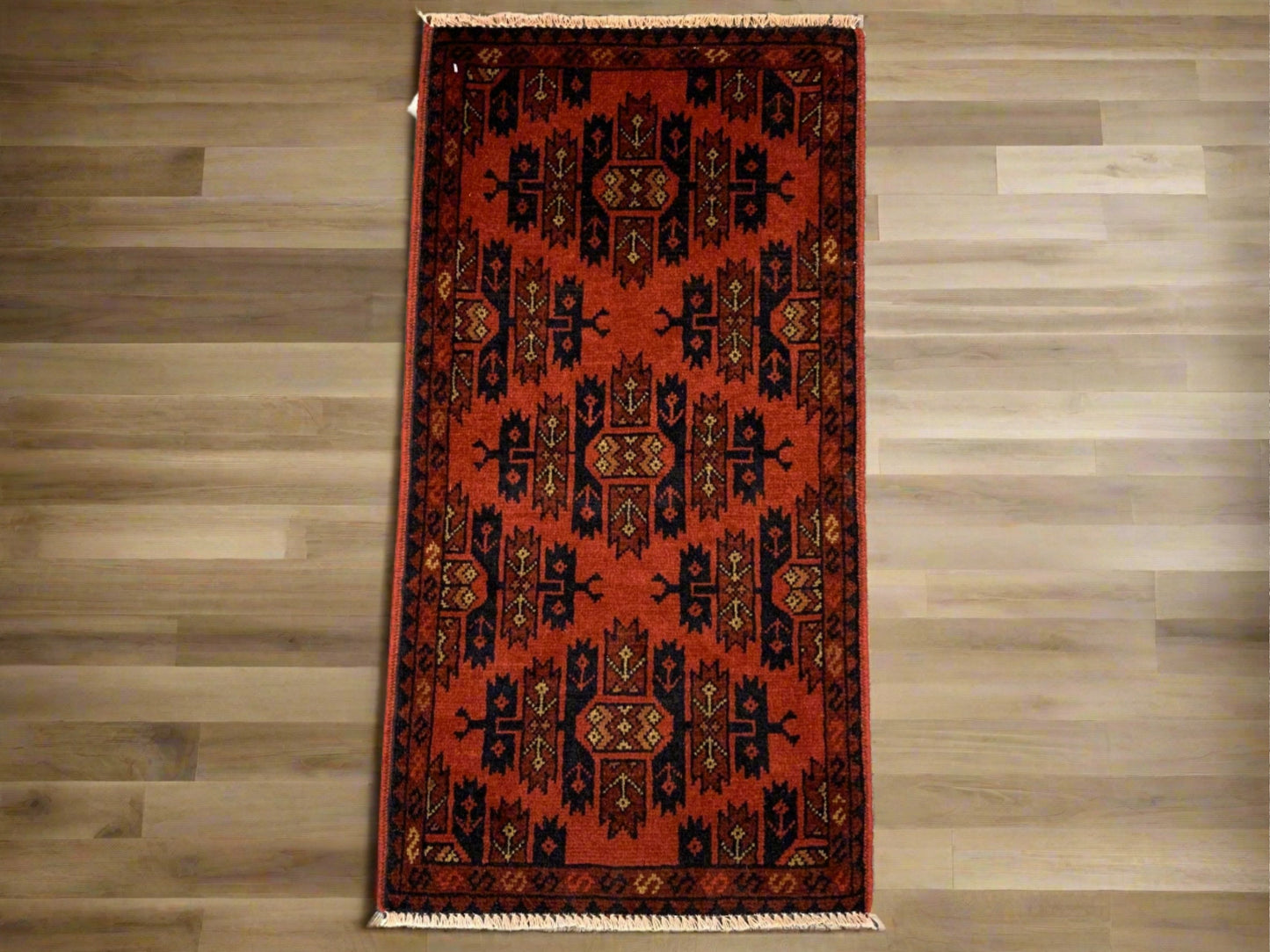 2 X 3 Khall Tribal Handmade Wool Rug # 12388