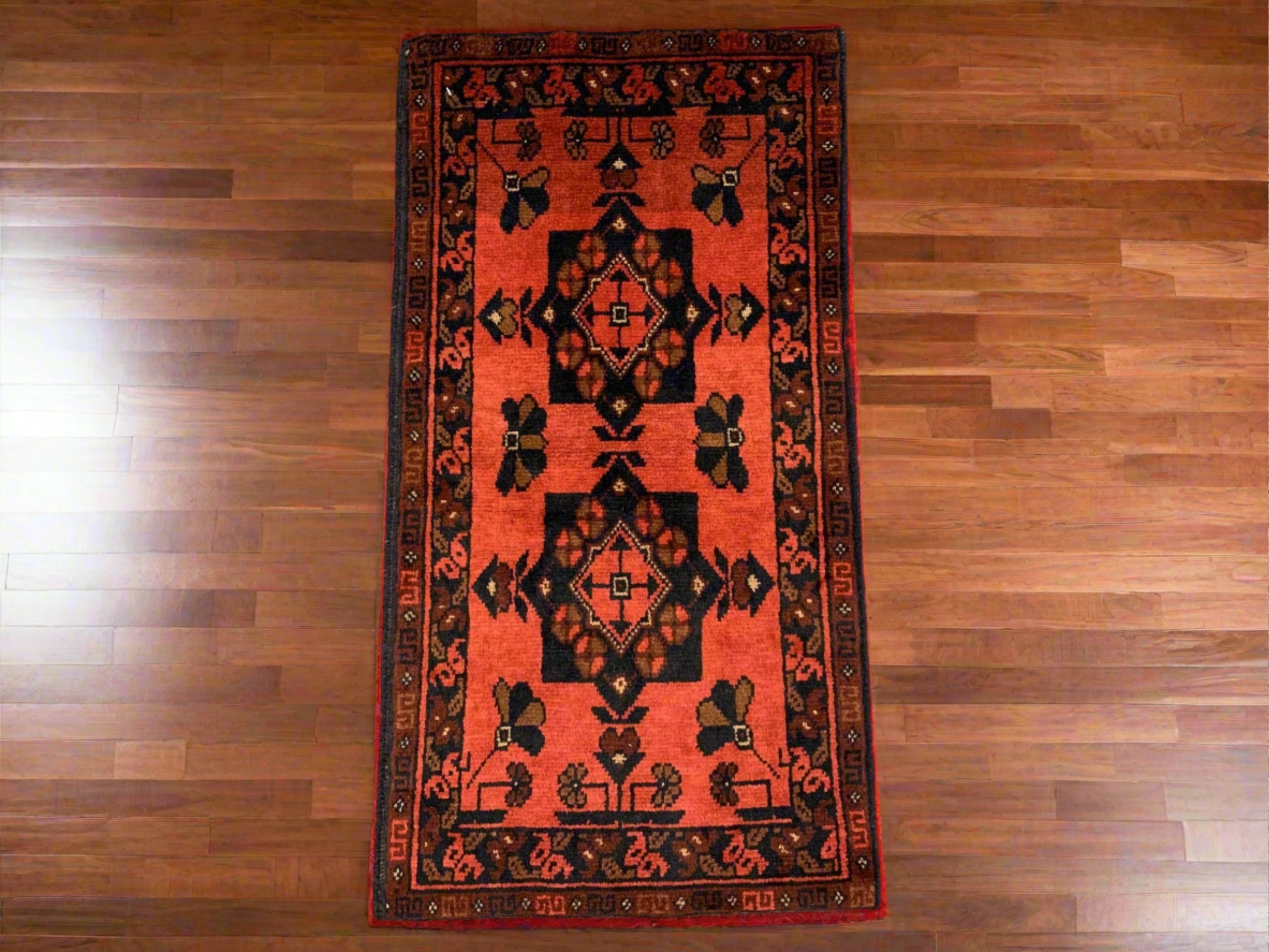 2 X 3 Khall discount Tribal Handmade Wool Rug # 12306