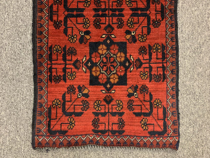 2 X 3 Khall Tribal Handmade Wool Rug # 12371