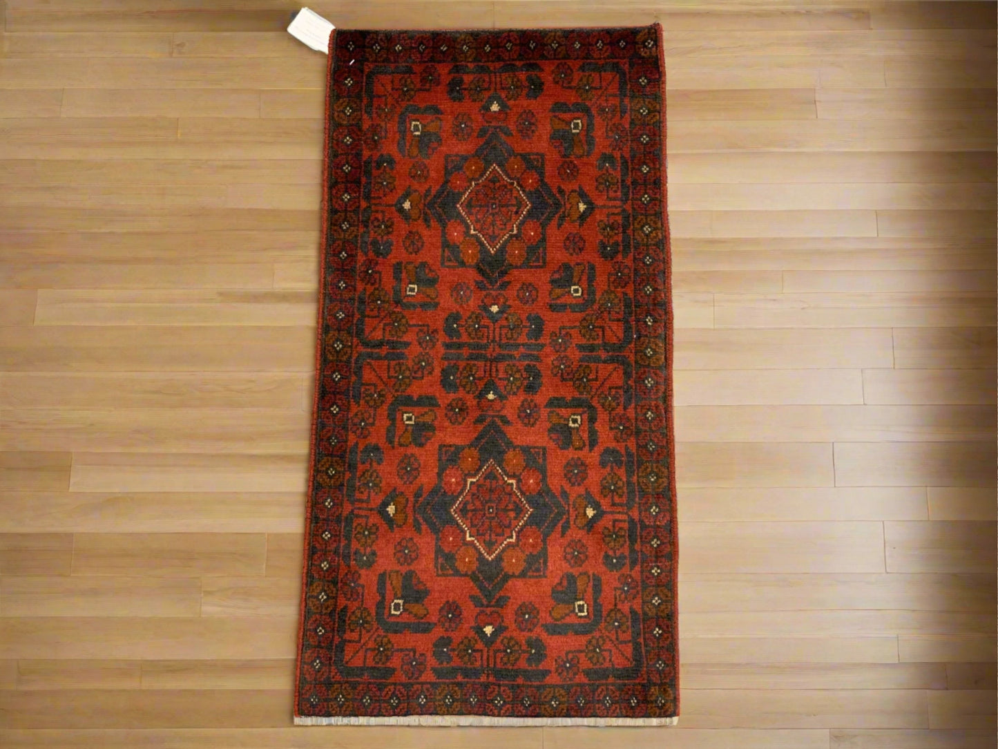 2 X 3 Khall Tribal Handmade Wool Rug # 12380