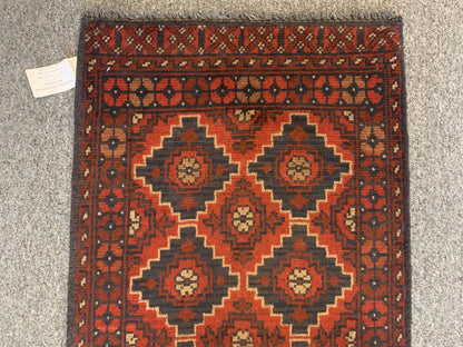 2 X 3 Khall Tribal Handmade Wool Rug # 12393