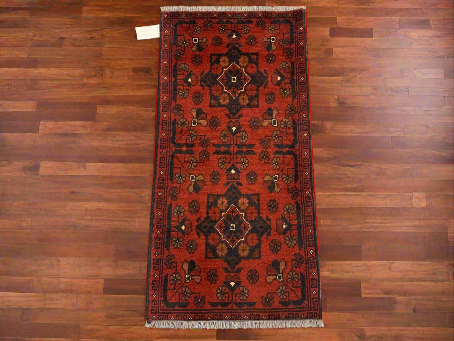 2 X 3 Khall Tribal Handmade Wool Rug # 12332