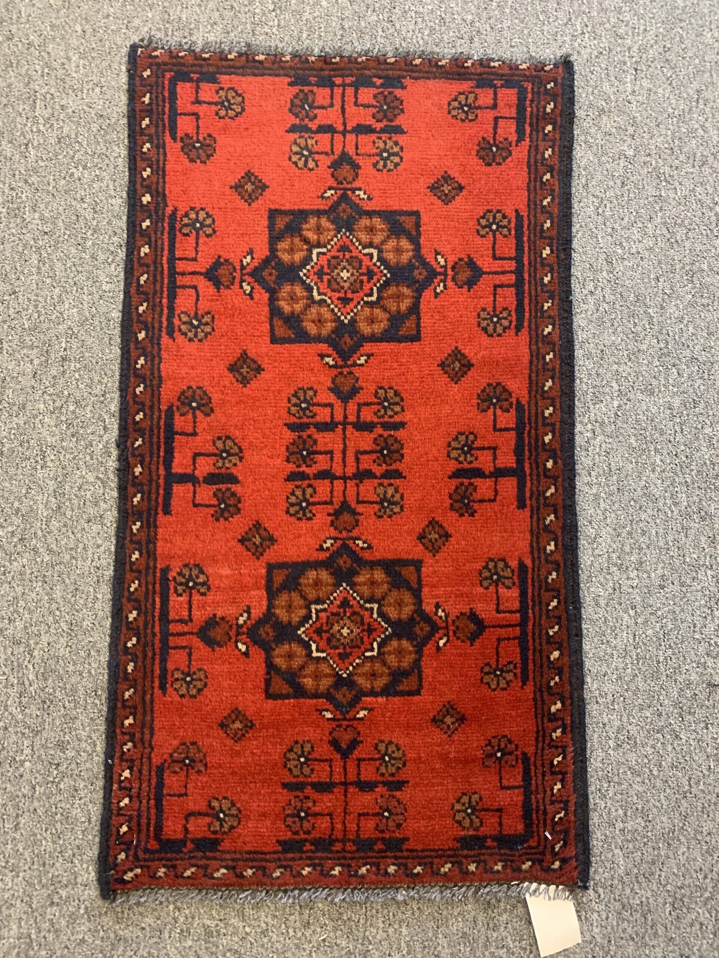 2 X 3 Khall Tribal Handmade Wool Rug # 12343