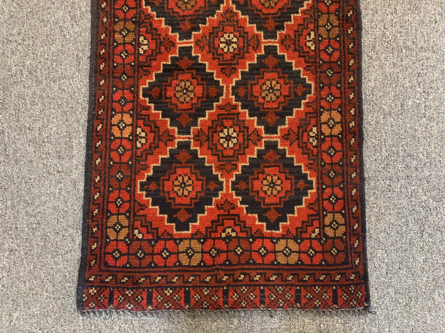 2 X 3 Khall Tribal Handmade Wool Rug # 12358