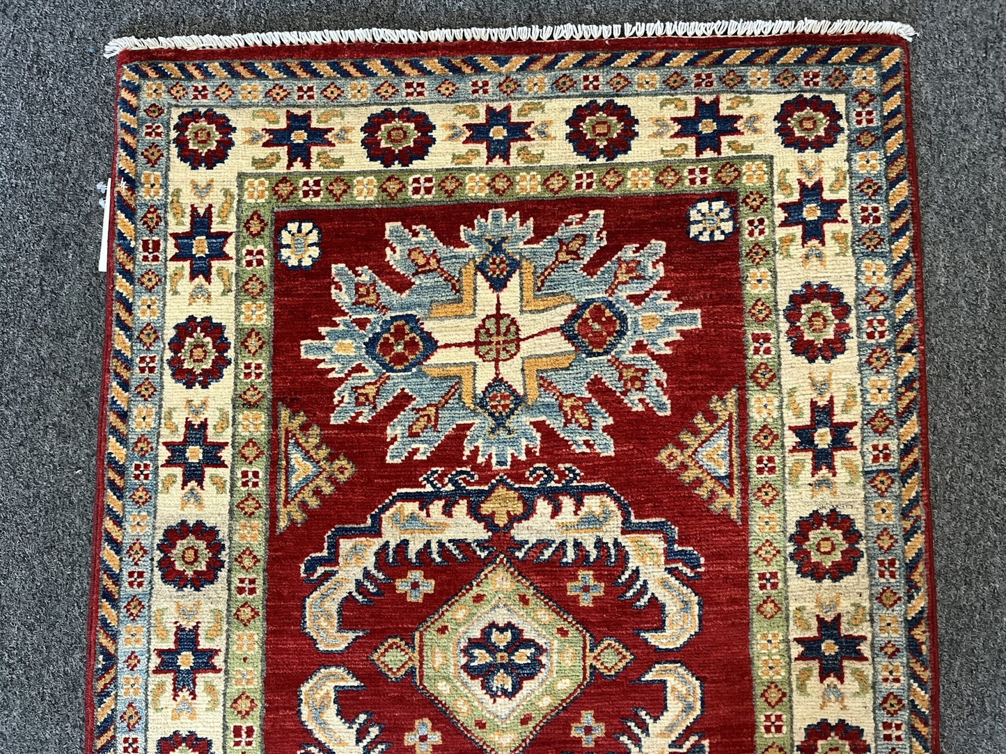 Kazak 3X4 Handmade Wool Rug # 12591