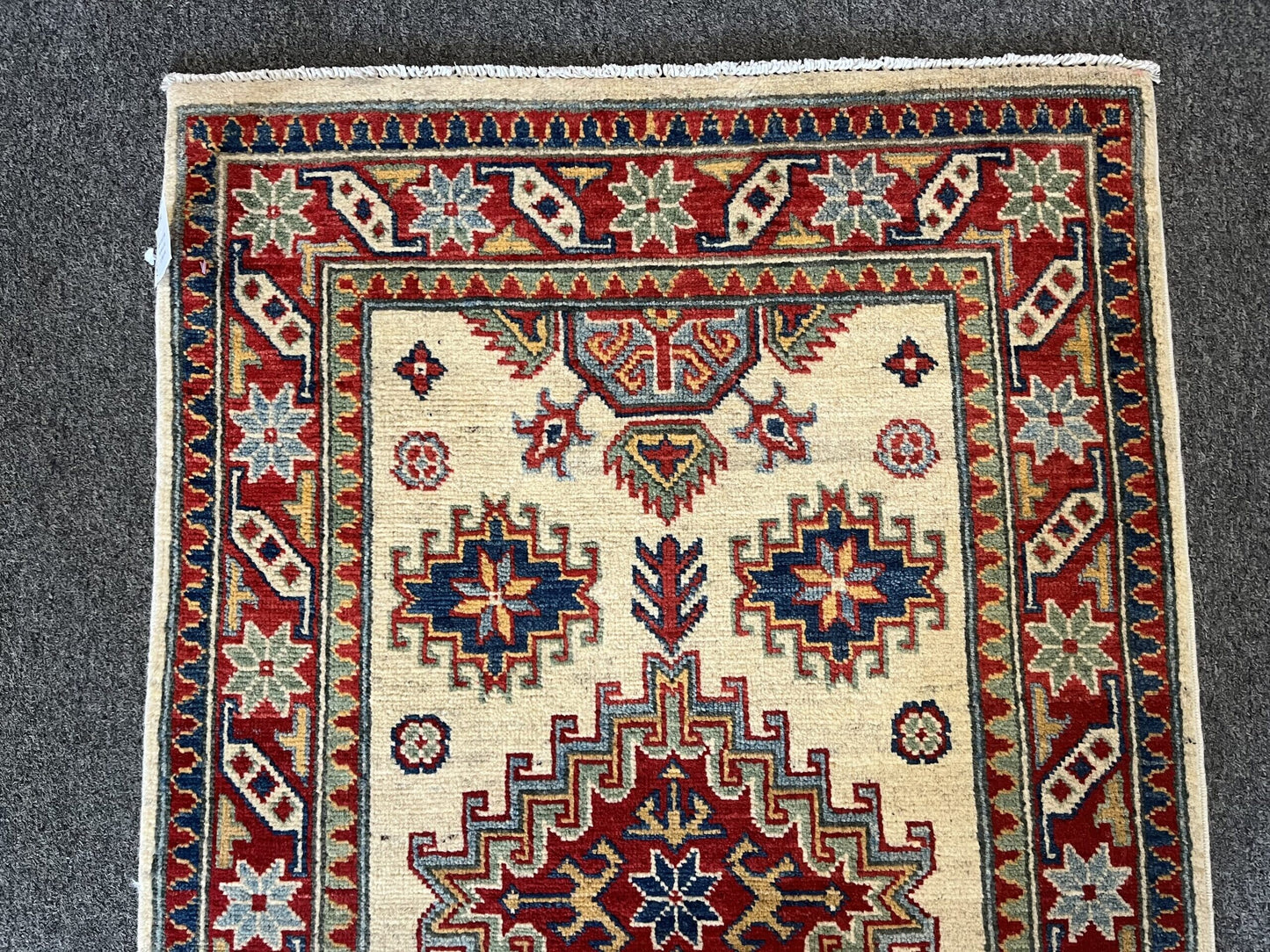 3X4 Kazak Handmade Wool Rug # 12585