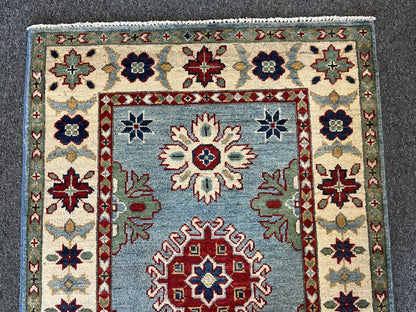 3X4 Kazak Handmade Wool Rug # 12590