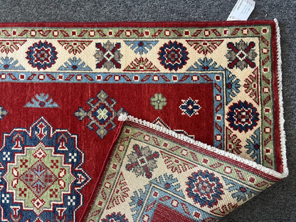 3X4 Kazak Handmade Wool Rug # 12589