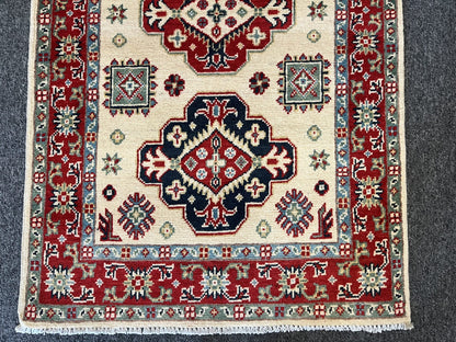 3' X 4' Kazak Handmade Wool Rug # 12724
