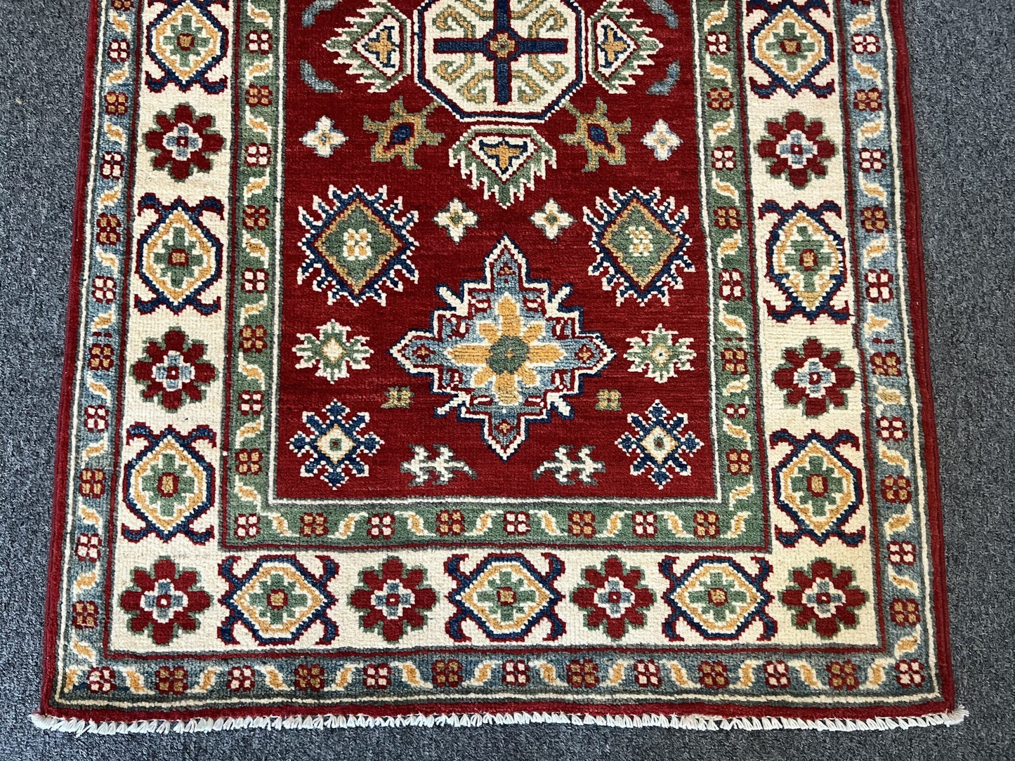 3X4 Kazak Handmade Wool Rug # 12595