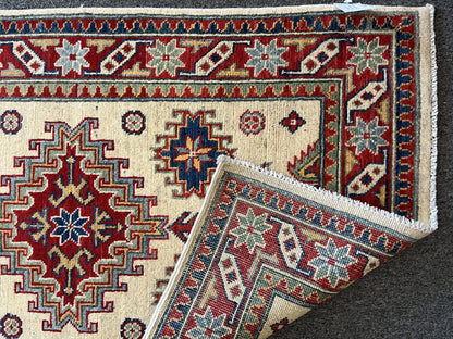 3X4 Kazak Handmade Wool Rug # 12585