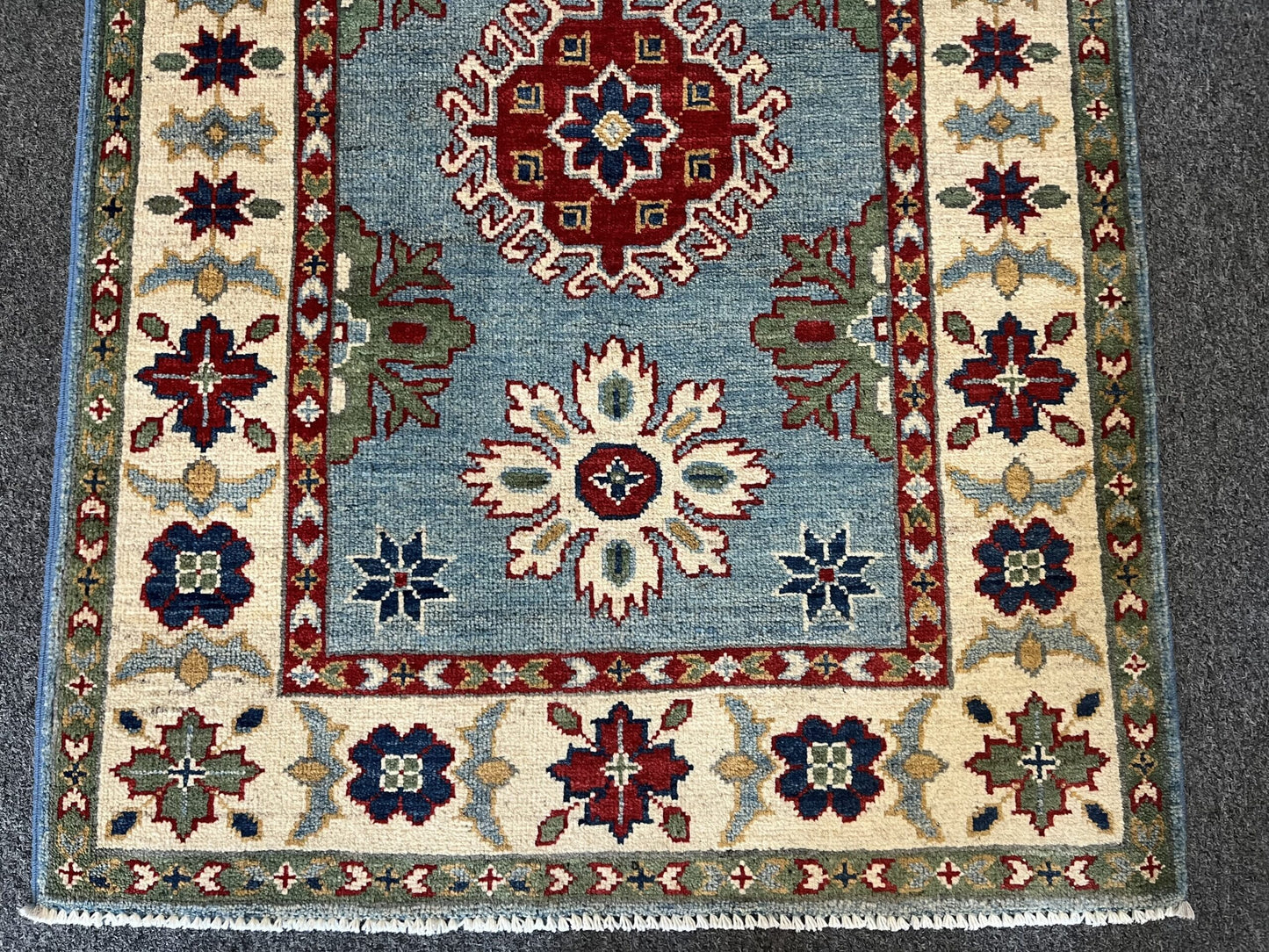 3X4 Kazak Handmade Wool Rug # 12590