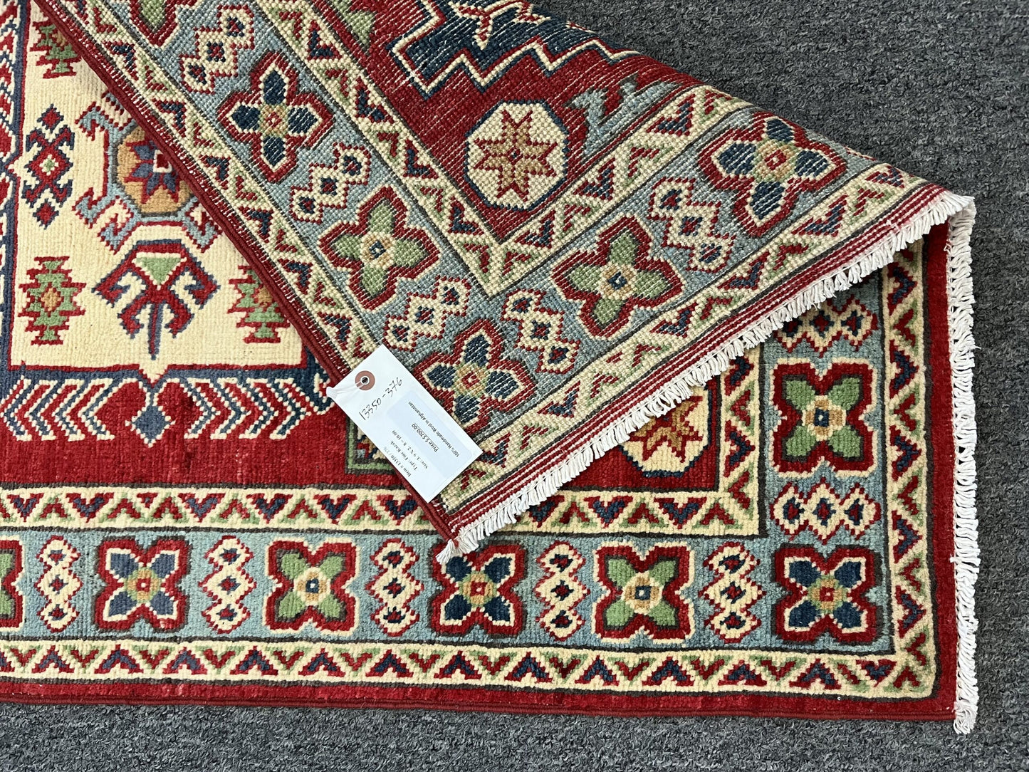 3X4 Kazak Handmade Wool Rug # 13350