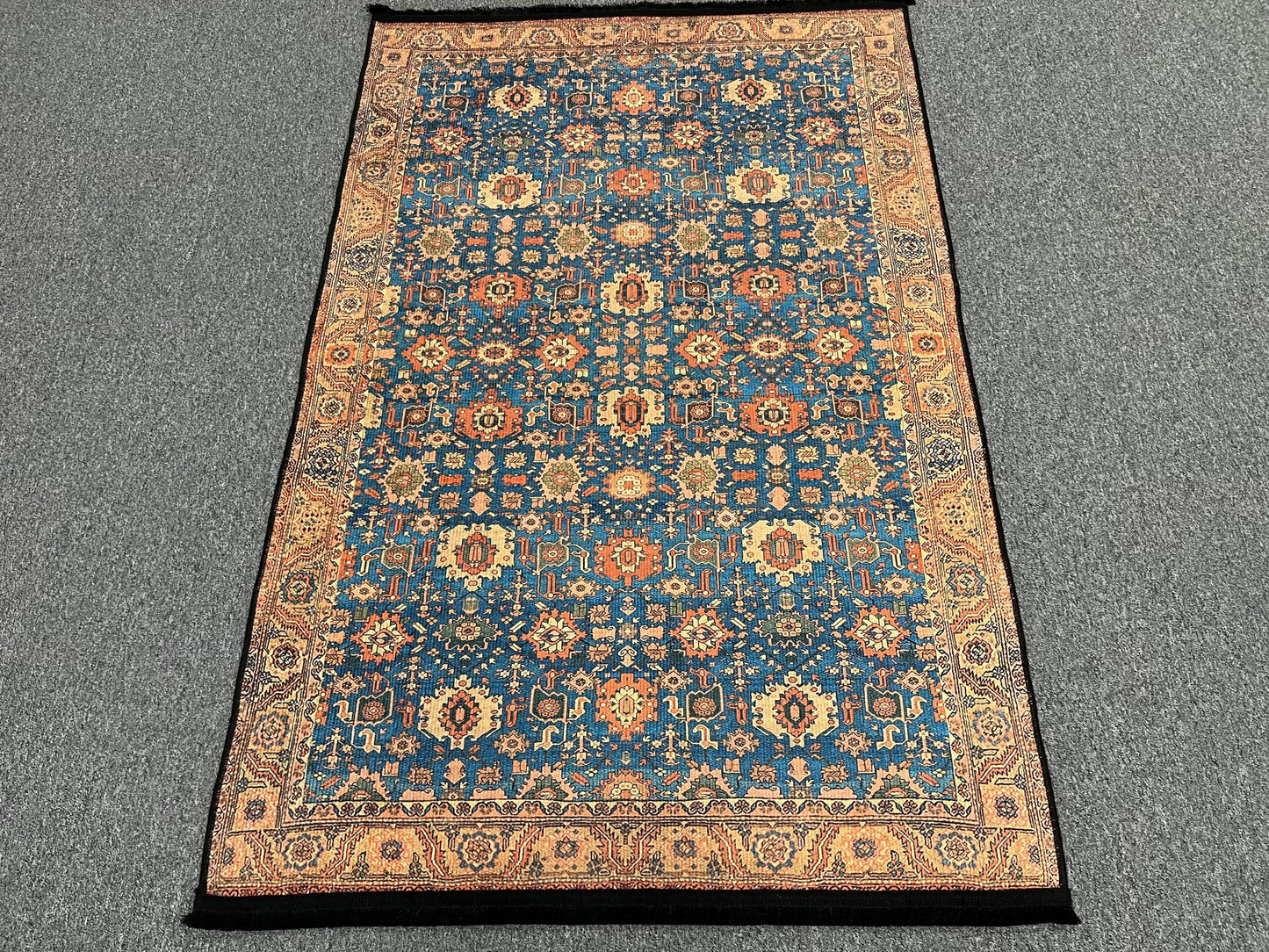 4X6 Mohal floral Machine Washable Area Rug