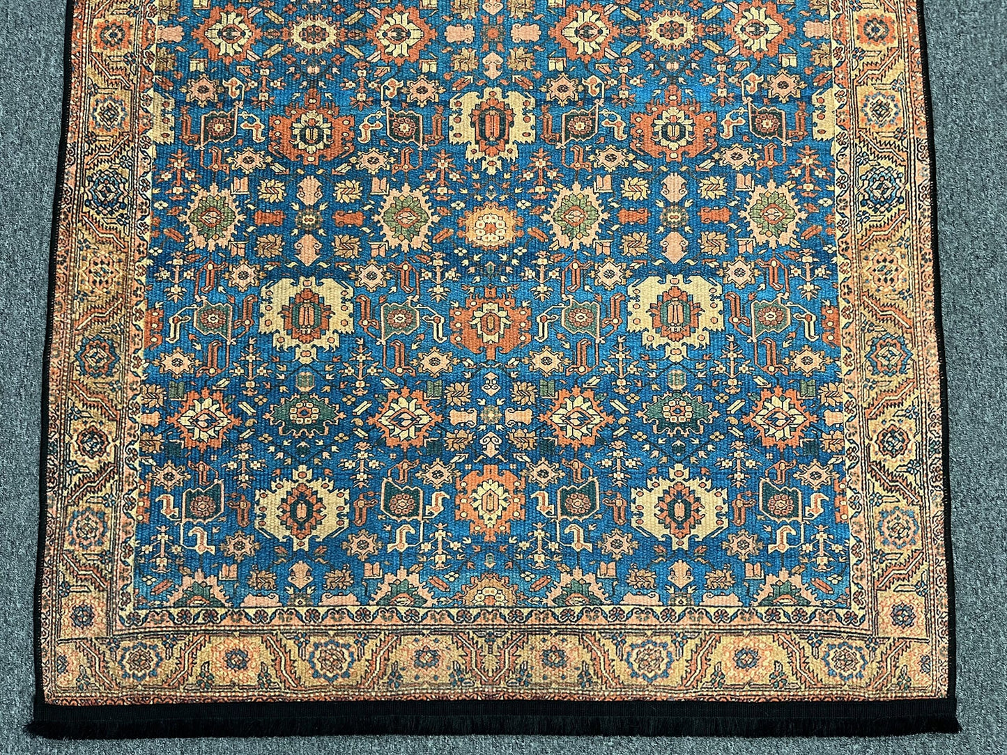 4X6 Mohal floral Machine Washable Area Rug