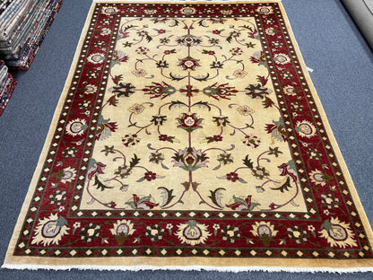 9x12 Oushak wool hand-knotted Oriental Area Rug